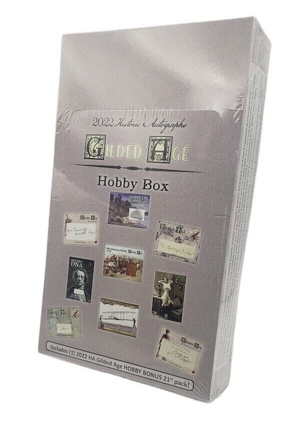 2022 Historic Autographs Gilded Age Hobby Box VSM Sports Card Outlet
